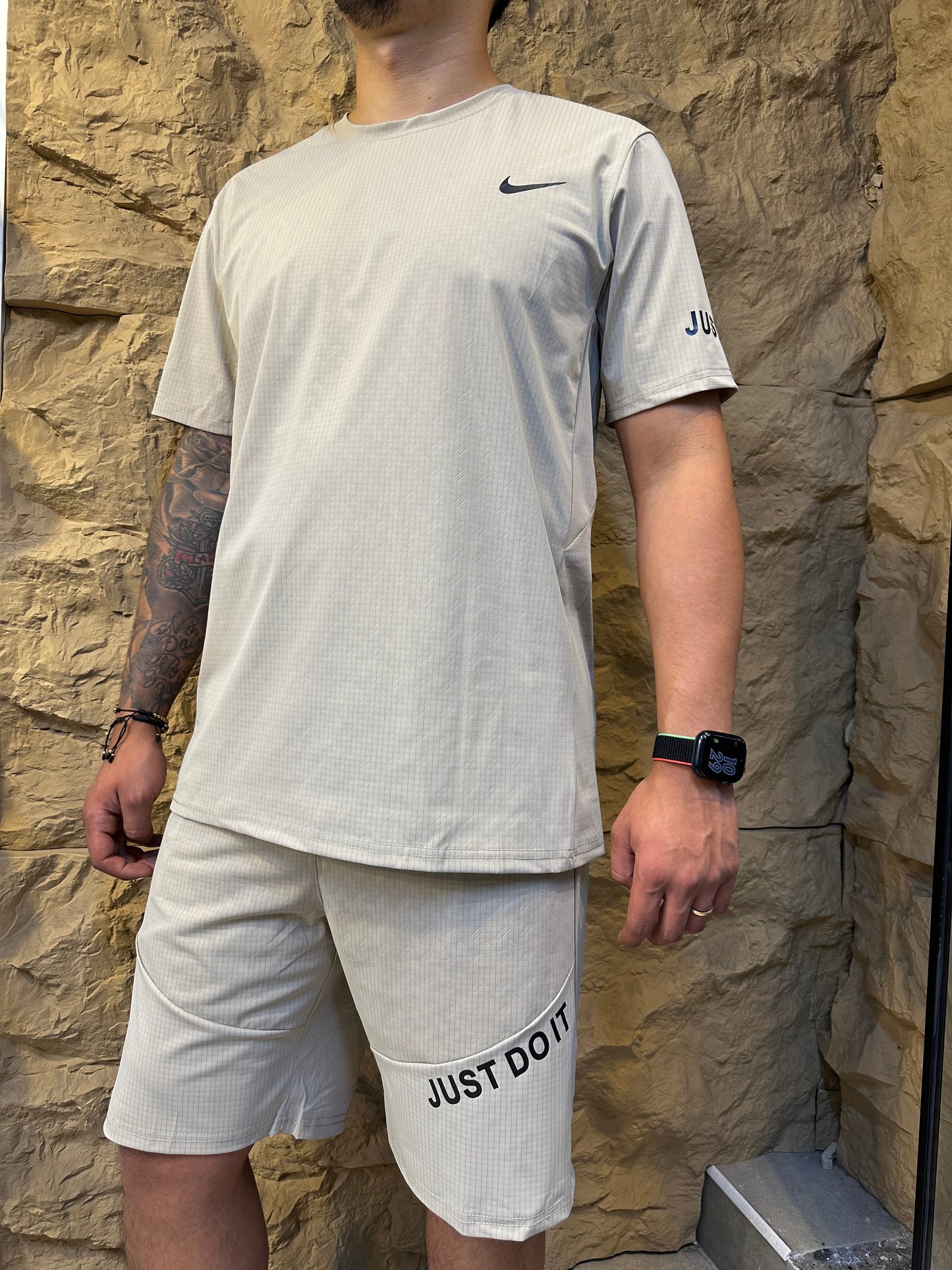 Set Nike beige (JUST DO IT)