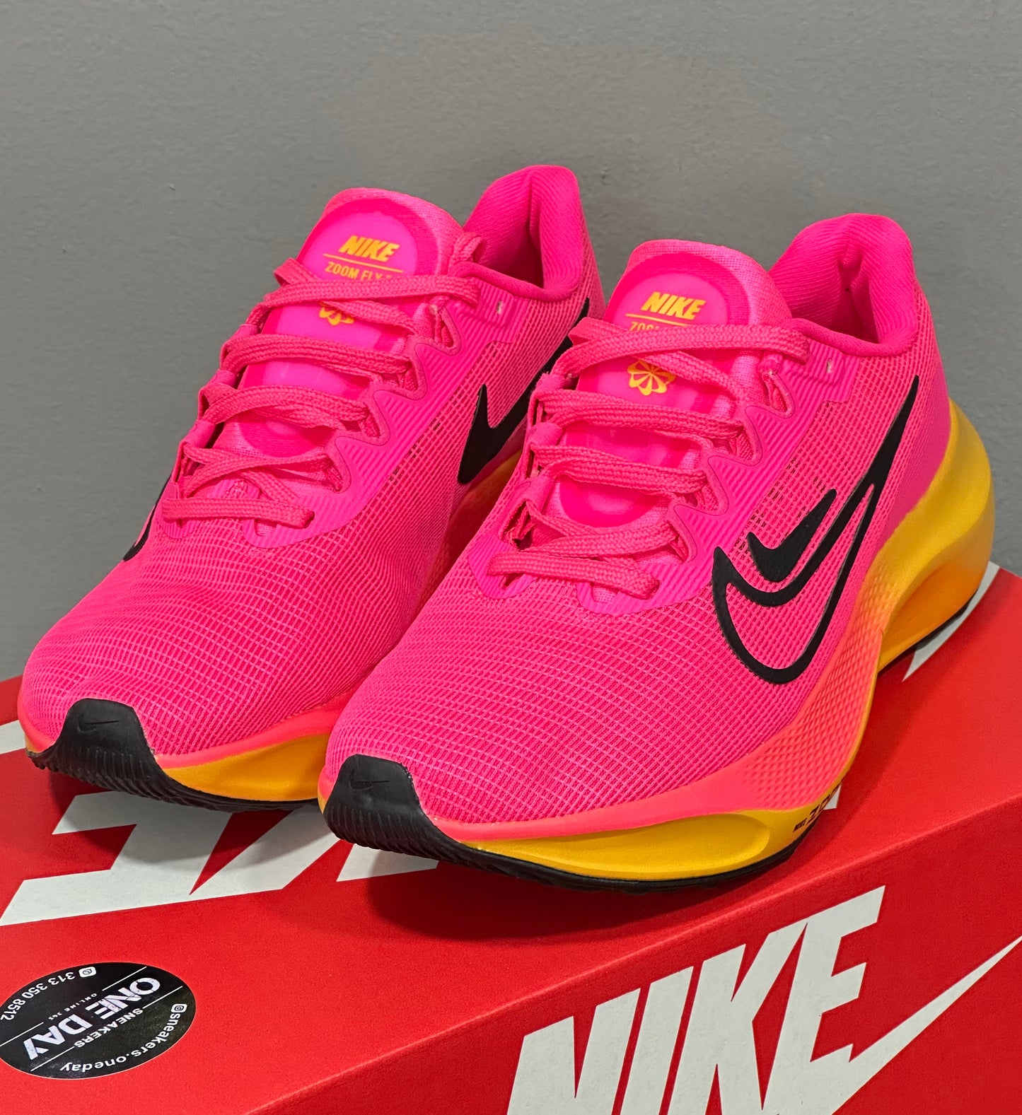 Air Zoom Fly Nike Rosa Orange Nike Vaporfly Pink Orange Running
